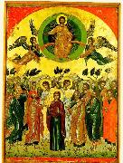 Theophanes the Cretan The Ascension painting